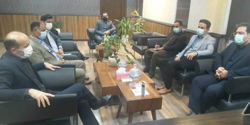 جلسه دكتر گودرزي با مديركل بنادر و دريانوردي استان سيستان و بلوچستان