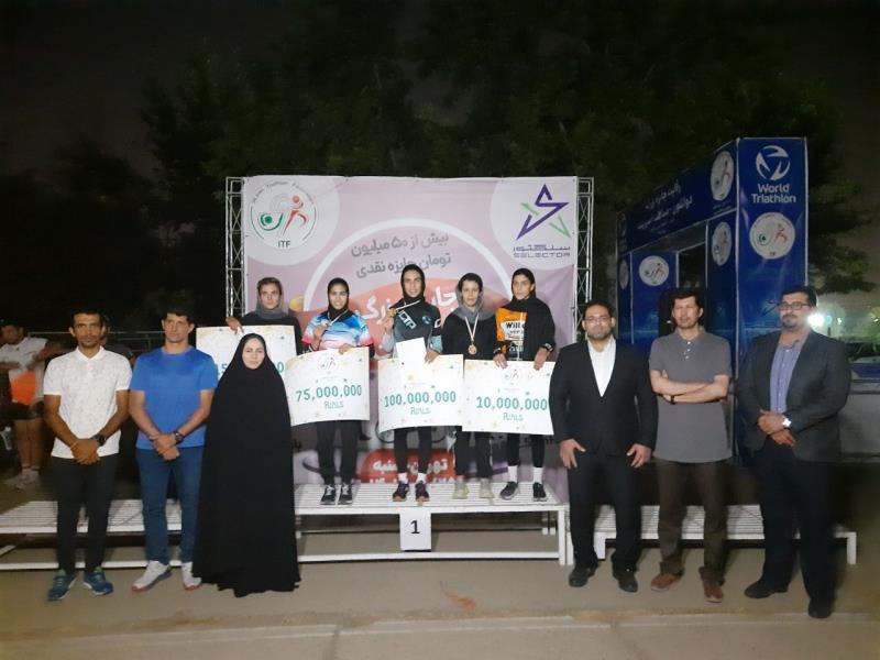 مسابقات جايزه بزرگ دواتلون اسپرينت بانوان، تهران ۱۴۰۱ برگزار شد